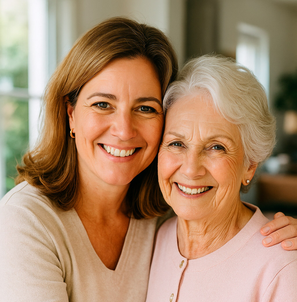 Patricia y Doña Teresa Gutiérrez