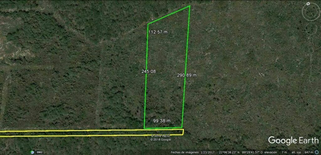 Terreno en venta al Norte de Mérida | 2.6 Hectáreas | Conkal Yucatán