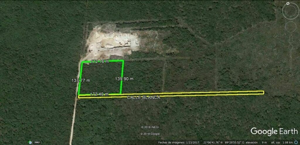 Terrenos en venta al norte de Mérida | 2.3 Hectáreas | Conkal